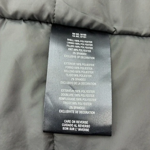 Tommy Hilfiger Men's Black Bomber Jacket, Water and Wind Resistant, Size M - Picture 12 of 14